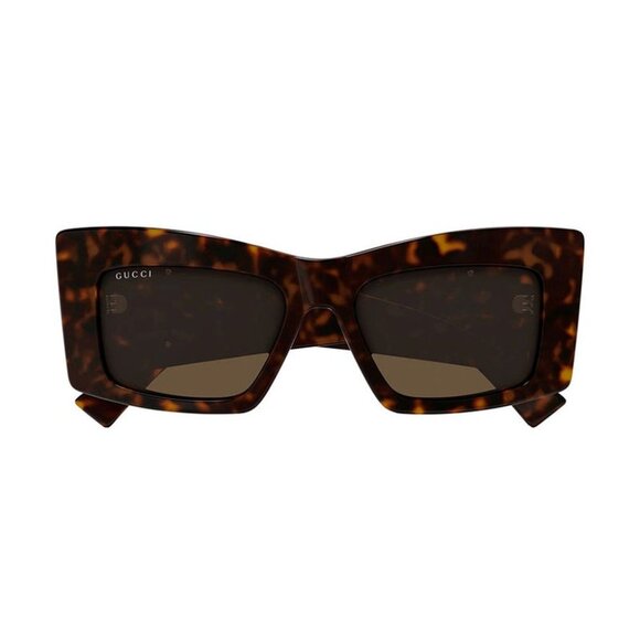 NEW GUCCI SUNGLASSES GUCCI GG1842S 002 HAVANA/BROWN EYEWEAR